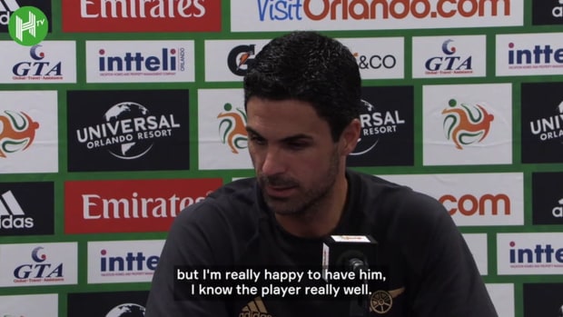 Arteta's words on Zinchenko signing
